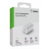 Belkin Cargador de Pared Boost Charge Pro, 65W, 9V, 2 x USB-C  5