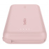 Cargador Portátil Belkin Power Bank Boostcharge, 10.000mAh, Rosa  5
