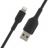 Belkin Cable de Carga BOOST↑CHARGE con Certificación MFi Lightning Macho - USB A Macho, 1 Metro, Negro, para iPhone/iPad/AirPods  4