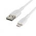 Belkin Cable de Carga Certificado MFi BOOST↑CHARGE Lightning Macho - USB A Macho, 2 Metros, Blanco, para iPod/iPhone/iPad  1