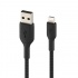 Belkin Cable CAA002bt1MBK Lightning Macho - USB A Macho, 1 Metro, Negro, para Apple iPad/iPhone/iPod (Lightning)  4