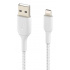 Belkin Cable de Carga Certificado MFi BOOST↑CHARGE Lightning Macho - USB A Macho, 1 Metro, Blanco, para iPad/iPhone/iPod  4