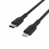 Belkin Cable de Carga Certificado MFi BOOST↑CHARGE USB C Macho - Lightning Macho, 1 Metro, Negro, para iPhone/iPad  2