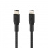 Belkin Cable de Carga Certificado MFi BOOST↑CHARGE USB C Macho - Lightning Macho, 1 Metro, Negro, para iPad/iPhone/iPod  2