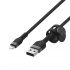 Belkin Cable de Carga BoostCharge Pro Flex USB A Macho - Lightning Macho, 1 Metro, Negro, para iPad/iPhone/iPod  4
