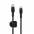 Belkin Cable USB-C Macho - Lightning USB Macho, 2 Metros, Negro  2