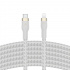 Belkin Cable USB-C Macho - Lightning USB Macho, 2 Metros, Blanco  3