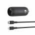 Belkin Cargador para Auto BoostCharge + Cable USB C - Lighnining, 30W, 1x USB C, Negro  1
