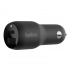 Belkin Cargador para Auto, 37W, 1x USB-A/1x USB-C, Negro  1