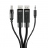 Belkin Cable 2x DisplayPort + USB A + 3.5mm Macho - 2x DisplayPort + USB A + 3.5mm Macho, 3 Metros, Negro  4