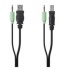 Belkin Cable USB A/3.5mm Macho - USB A/3.5mm Macho, 3 Metros, Negro  1