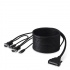 Belkin Cable KVM USB OmniView ENTERPRISE Series Dual-Port, 3.6 Metros  2