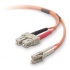 Belkin Cable Fibra Óptica Multimodo OFC LC Macho - SC Macho, 62.5/125µm, 20 Metros, Naranja  1