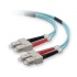 Belkin Cable Fibra Óptica Multimodo OM3 2x SC Macho - 2x SC Macho, 50/125µm, 10 Metros, Turquesa  1