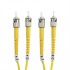 Belkin Cable Fibra Óptica Monomodo OFC ST Macho - ST Macho, 8.3/125µm, 2 Metros, Amarillo  1