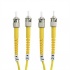 Belkin Cable Fibra Óptica Monomodo OFC ST Macho - ST Macho, 8.3/125µm, 3 Metros, Amarillo  1