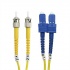 Belkin Cable Fibra Óptica Monomodo OFC ST Macho - SC Macho, 8.3/125µm, 2 Metros, Amarillo  3