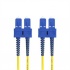 Belkin Cable Fibra Óptica Monomodo OFC SC Macho - SC Macho, 8.3/125µm, 2 Metros, Amarillo  1