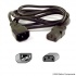 Belkin Cable de Poder C13 Acoplador Macho - C13 Acoplador Hembra, 60cm, Negro  1
