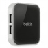Belkin Hub Powered Desktop USB 2.0 de 4 Puertos, 480 Mbit/s, Negro/Plata  1