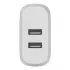 Belkin Cargador de Pared F5Z085-05-SLV, 24W, 24V, 2 x USB-A  3