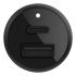 Belkin Cargador para Auto F7U100BTBLK, 1x USB-C, 1x USB-A, Negro  4