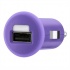 Belkin Micro Cargador de Baterías para Auto MIXIT, 2100mA, USB 2.0, Morado  1