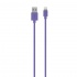 Belkin Cable USB 2.0 A Macho - Lightning Macho, 1.2 Metros, Morado - Imagen adicional 1