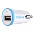 Belkin Cargador para Auto F8J054, 5V 1x USB 2.0, Blanco/Azul  1