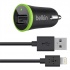 Belkin Cargador para Auto con Cable USB 2.0 - Lightning, 1.2 Metro, Negro  1