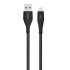Belkin Cable de Carga Certificado BOOST↑CHARGE USB A Macho - Lightning Macho, 3 Metros, Negro, para iPhone/iPad + Correa  2