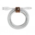 Belkin Cable de Carga Certificado BOOST↑CHARGE USB A Macho - Lightning Macho, 3 Metros, Blanco, para iPhone/iPad + Correa  1