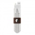 Belkin Cable de Carga Certificado BOOST↑CHARGE USB A Macho - Lightning Macho, 3 Metros, Blanco, para iPhone/iPad + Correa  5