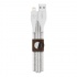 Belkin Cable de Carga Certificado MFi DuraTek Lightning Macho - USB A Macho, 1.2 Metros, Blanco, para iPhone XS Max/XS/XR/X/8/7  1