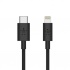 Belkin Cable USB-C Macho - Lightning Macho, 1.2 Metros, Negro  1