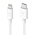 Belkin Cable de Carga Certificado MFi BOOST↑CHARGE USB C Macho - Lightning Macho, 1.2 Metros, Blanco, para iPhone/iPad  2