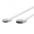 Belkin Cable de Carga Certificado MFi BOOST↑CHARGE USB C Macho - Lightning Macho, 1.2 Metros, Blanco, para iPhone/iPad  4
