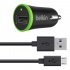 Belkin Universal Cargador para Auto + Cable Micro USB, 10W, 2.1A, Negro  1