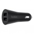 Belkin Cargador de Auto BOOST↑UP, 2.4A, 2x USB 2.0, Negro  1