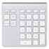 Belkin Teclado Numérico YourType, Inalámbrico, Bluetooth, Plata/Blanco  1