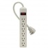 Belkin Supresor de Picos F9P609-05R-DP, 6 Contactos, Blanco