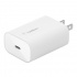 Belkin Cargador de Pared WCA004DQWH, 25W, 9V, 1 x USB-C   2