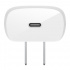 Belkin Cargador de Pared WCA005DQWH, 30W, 1x USB-C, Blanco  3