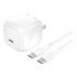 Belkin Cargador de Pared WCA013DQ1MWH-B6, 45W, 20V, 1 x USB-C