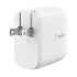 Belkin Cargador de Pared Dual WCB006DQWH, 40W, 2x USB-C, Blanco  3