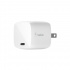 Belkin Cargador de Pared WCH001DQ1MWH-B6, 30W, 1x USB-C, Blanco + Cable USB-C a USB-C  3