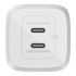 Belkin Cargador de Pared Dual WCH011DQWH, 45W, 2x USB-C, Blanco - Imagen adicional 2