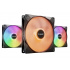 Ventilador be quiet! Light Wings LX, 3x 140mm, 1800RPM, ARGB, Negro  1