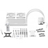 be quiet! LIGHT LOOP Enfriamiento Líquido para CPU, 2x 120mm, hasta 2100RPM, Blanco  7