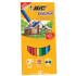 BIC Conte Evolution Colores sin Madera, 12 Lápices  1